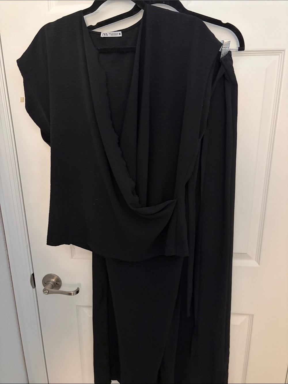 Zara Black Coord 2pc Outfit